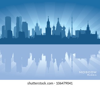 Moscow, Russia Skyline