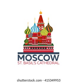 Moscow. Russia. St. Basil's Cathedral. 