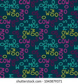 Moscow seamless pattern. Autentic artistic design for background.