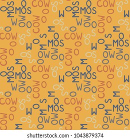Moscow seamless pattern. Autentic artistic design for background.