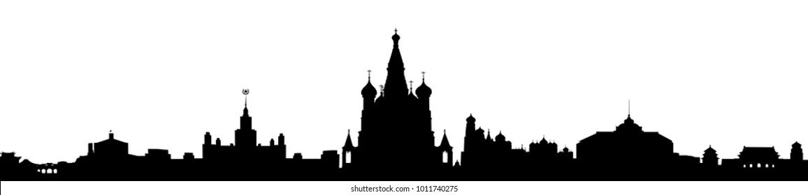 Moscow - stock vector