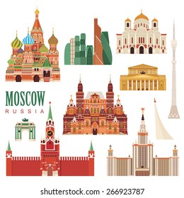 Moscow. Vector illustration