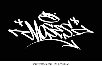 MOSES graffiti tag style design