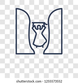 Moses icon. Trendy Moses logo concept on transparent background from Religion-2 collection