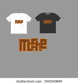 Moshe Name T Shirt Design