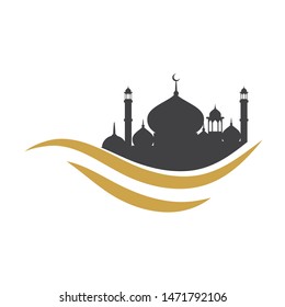 Moslem icon vector Illustration design template