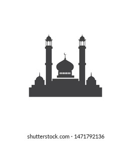 Moslem icon vector Illustration design template