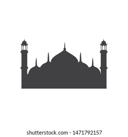 Moslem icon vector Illustration design template