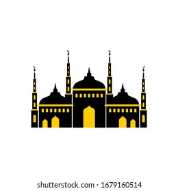 Moslem icon vector Illustration design template