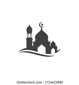 Moslem icon vector Illustration design template