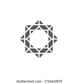 Moslem icon vector Illustration design template