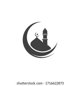 Moslem icon vector Illustration design template