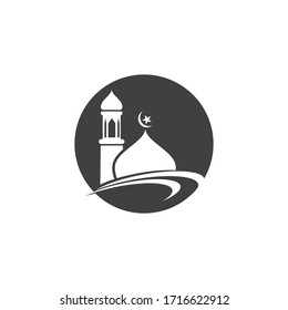 Moslem icon vector Illustration design template