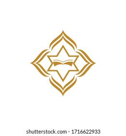 Icono de mosaico vector plantilla de diseño Ilustración