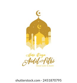 Moslem icon vector Illustration design template