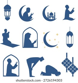 Moslem simplemente Elemento Ramadhan e Ied Mubarak