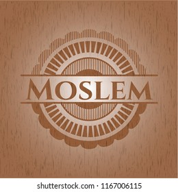 Moslem wood emblem