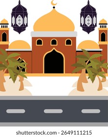 Uma mesquita (em árabe: masjid) é um local sagrado de culto para os muçulmanos. Ele serve como um centro espiritual, comunitário e educacional. As mesquitas variam em tamanho e design, mas normalmente incluem o seguinte ele