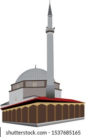 mosque bajrakli cami prizren kosovo