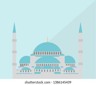 Mosque - Blue - Building