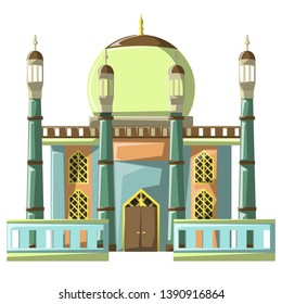 The mosque building is the home of Muslims. Day celebrations, discussions, religious studies, lectures and learning of the Holy Qur'an are often performed at mosques.