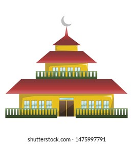 Mosque building is the home of Muslims. Day celebrations, discussions, religious studies, lectures and learning of the Holy Qur'an are often performed at mosques.