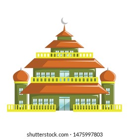 Mosque building is the home of Muslims. Day celebrations, discussions, religious studies, lectures and learning of the Holy Qur'an are often performed at mosques.