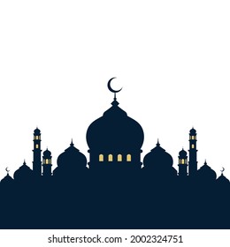Moschee Building Symbol Vektorgrafik Design-Vorlage