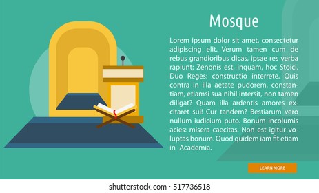 Mosque Conceptual Banner
