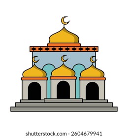 mosque design icon vector illustration