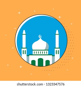 Mosque Design Illustration
