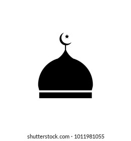 mosque dome icon. Element of religious culture icon. Premium quality graphic design icon. Signs, outline symbols collection icon for websites, web design, mobile app on white background