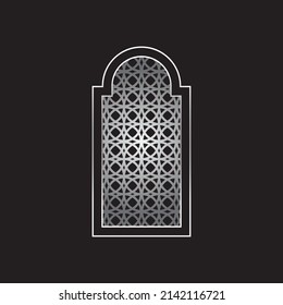 Mosque door or window frame.