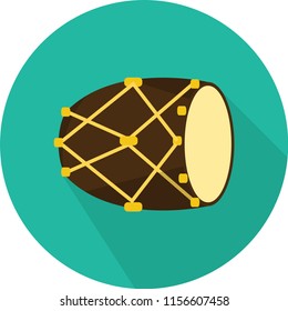 Mosque Drum Icon Design
