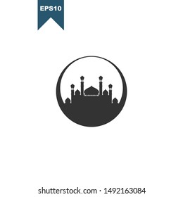 Mosque Elements of buildings illustration icons. Signs, symbols can be used for web, logo, mobile app, background 