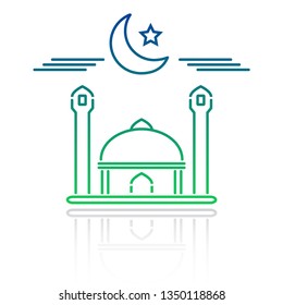 Mosque icon design