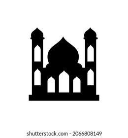 Mosque icon design template vector isolated illustration