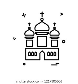 Mosque icon design vector