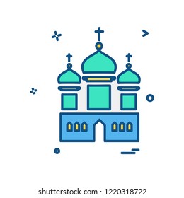 Mosque icon design vector