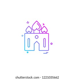 Mosque icon design vector 