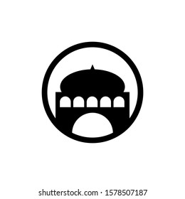 mosque icon design, you can use for the logo