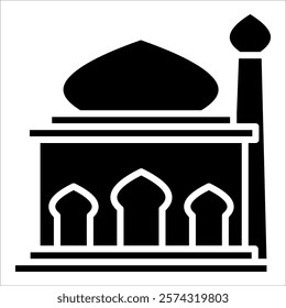 Mosque Icon Element For Design