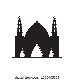 Mosque Icon or Illustration Element Design