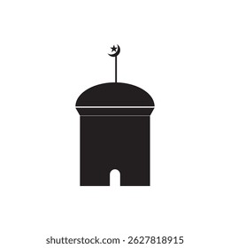 mosque icon illustration element design
