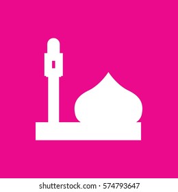 mosque icon illustration isolated vector sign symbol