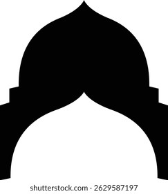 ilustração do ícone da mesquita adequada para necessidades de modelo e design