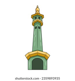 mosque icon illustration. vector illustration