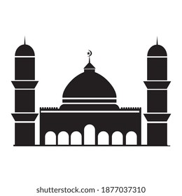 Moschee-Ikone-Vektordesign
