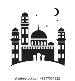 mosque icon illustration vector design