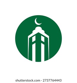 Mosque icon image design illustration